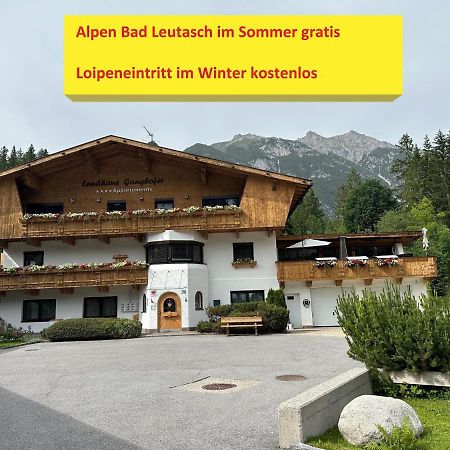 Apartamento W7 Haus Ganghofer Leutasch Exterior foto