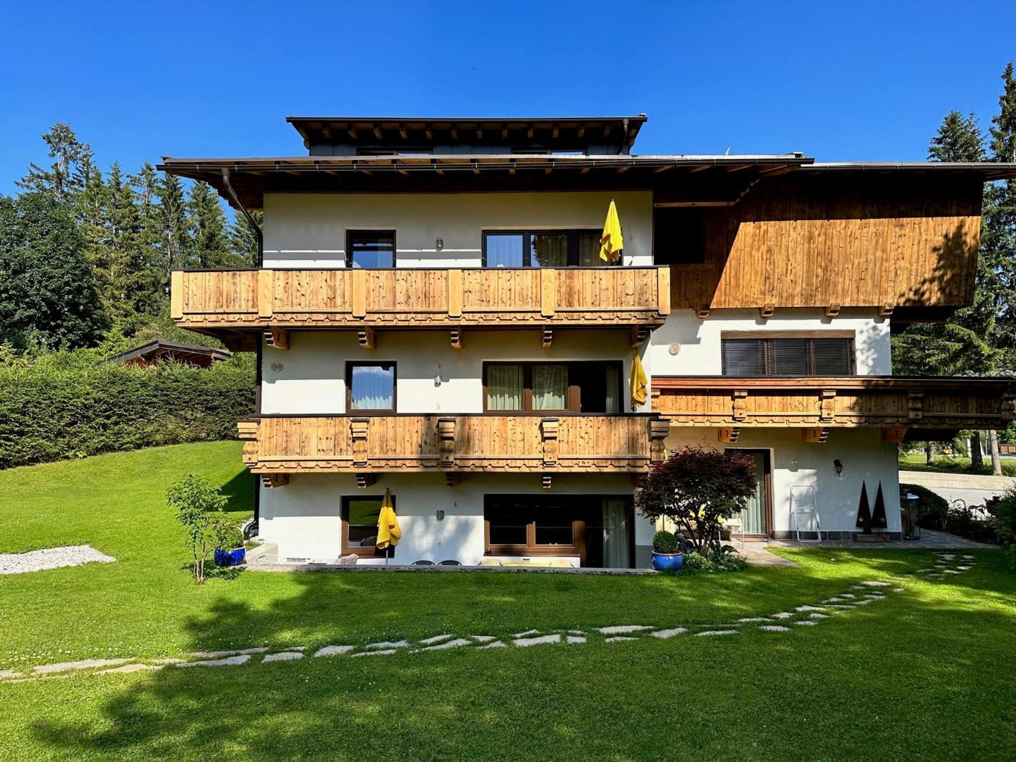 Apartamento W7 Haus Ganghofer Leutasch Exterior foto